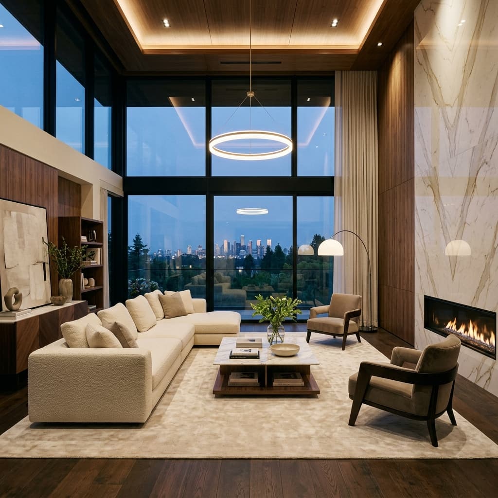 Luxury Lounge Interior Concept